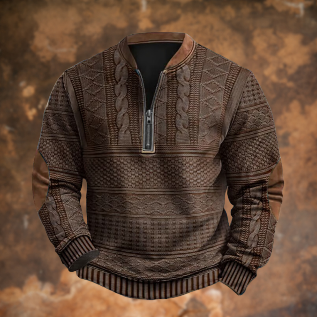 Julian™ - Sweatshirt met Ritssluiting