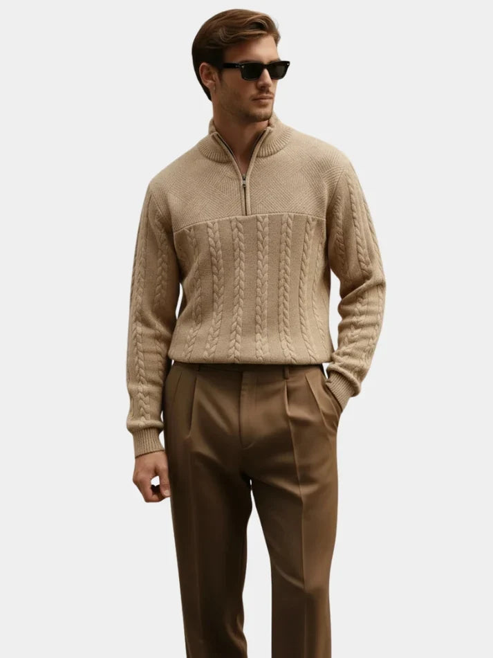 HUBERD™ | Heritage Zopfstrickpullover