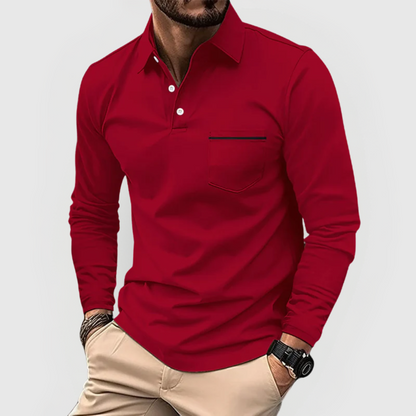 Raffaele™ | Elegantes und bequemes Polo mit praktischem Taschen