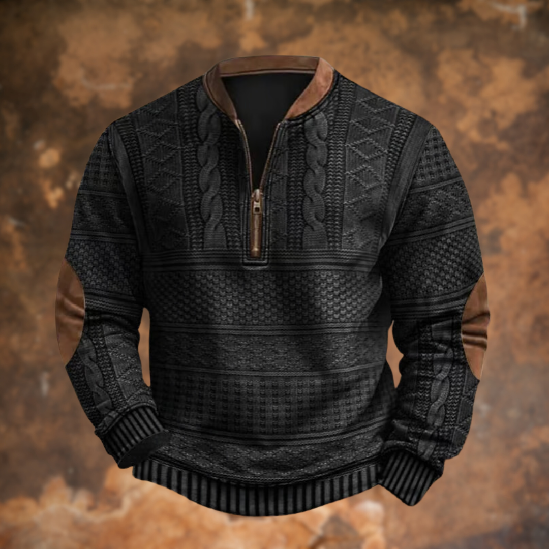 Julian™ - Sweatshirt met Ritssluiting