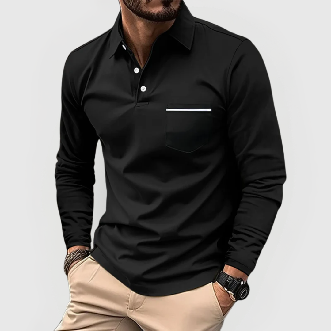 Raffaele™ | Elegantes und bequemes Polo mit praktischem Taschen