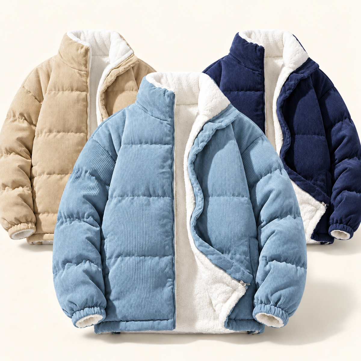 Haldor™ Cord-Pufferjacke für Herren