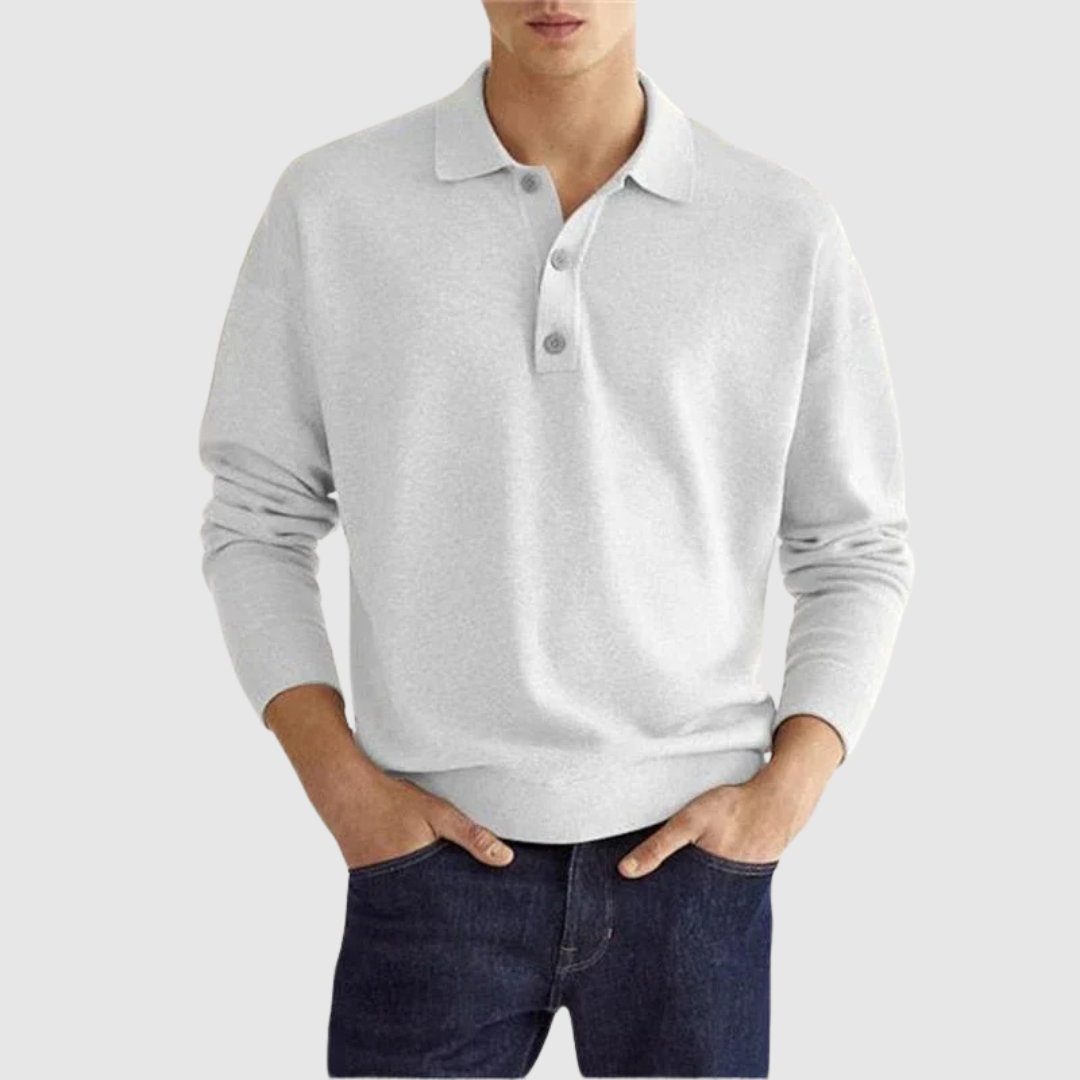 Aldo™ | Premium Langarm-Polo