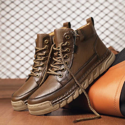 Lofaro™ – UrbanTrail Leder High-Top Boots